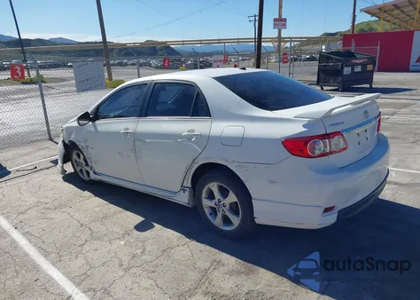 2012 Toyota Corolla S from USA, damaged, VIN 2T1BU4EE6CC871083